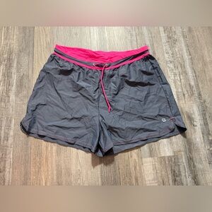 Free Country Men's Swim Shorts 2X
Gray with Pink Accents - Lightweight, …